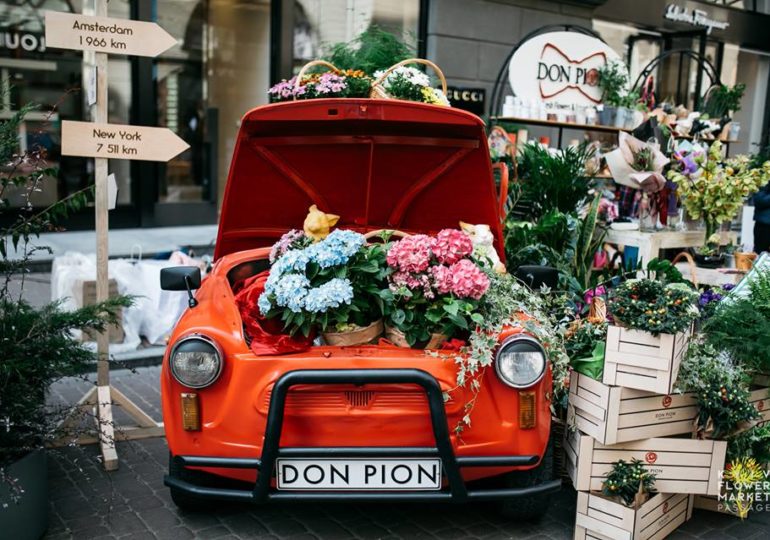 Цветы в букетах, волосах и напитках. Как прошел Kyiv Flower Market