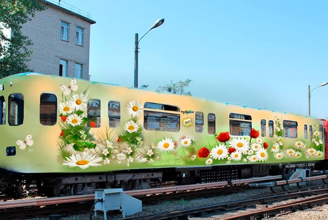 Вагончик для девочек: подарок от подземки