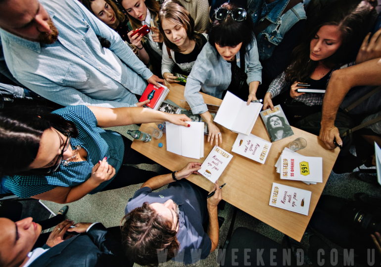 К сожалению, дочь читала мои книги, — Бегбедер в Киеве