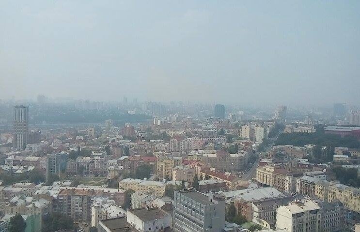 Смог над Киевом мешает охоте на покемонов