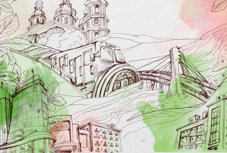 Киев в цифрах и фактах: Галушка экспресс и барный стул в такси