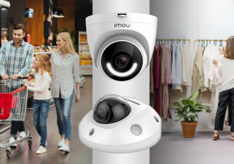 Найкращі варіанти камер відеоспостереження для магазинів
