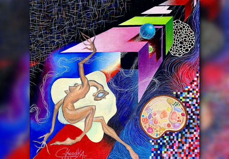 Персональна виставка Юлії Ягодки «Простір, сплетений з думок»